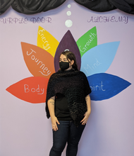 Load image into Gallery viewer, Hug Shawl ~ Colours in the Shadows