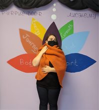 Load image into Gallery viewer, Hug Shawl ~ Orange