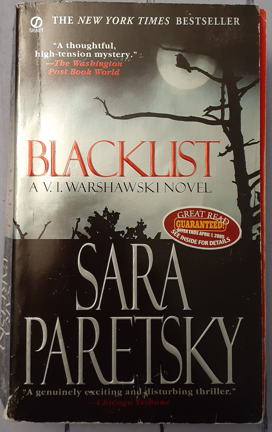 Blacklist - A V.I. Warshawski Novel