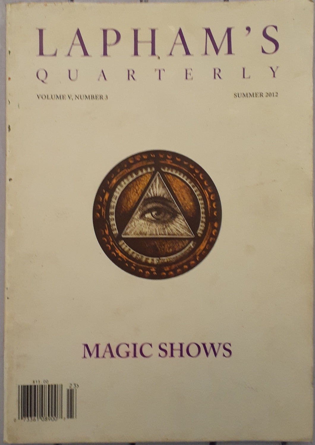 Lapham's Quarterly - Magic Shows
