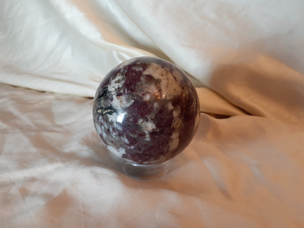 Pink Tourmaline sphere