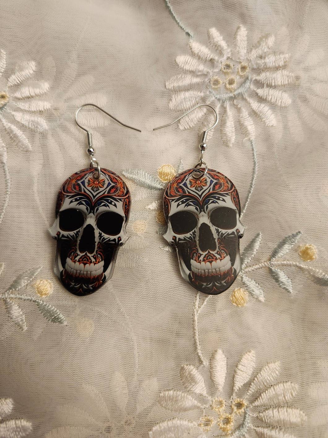 Elegant Skull Earings