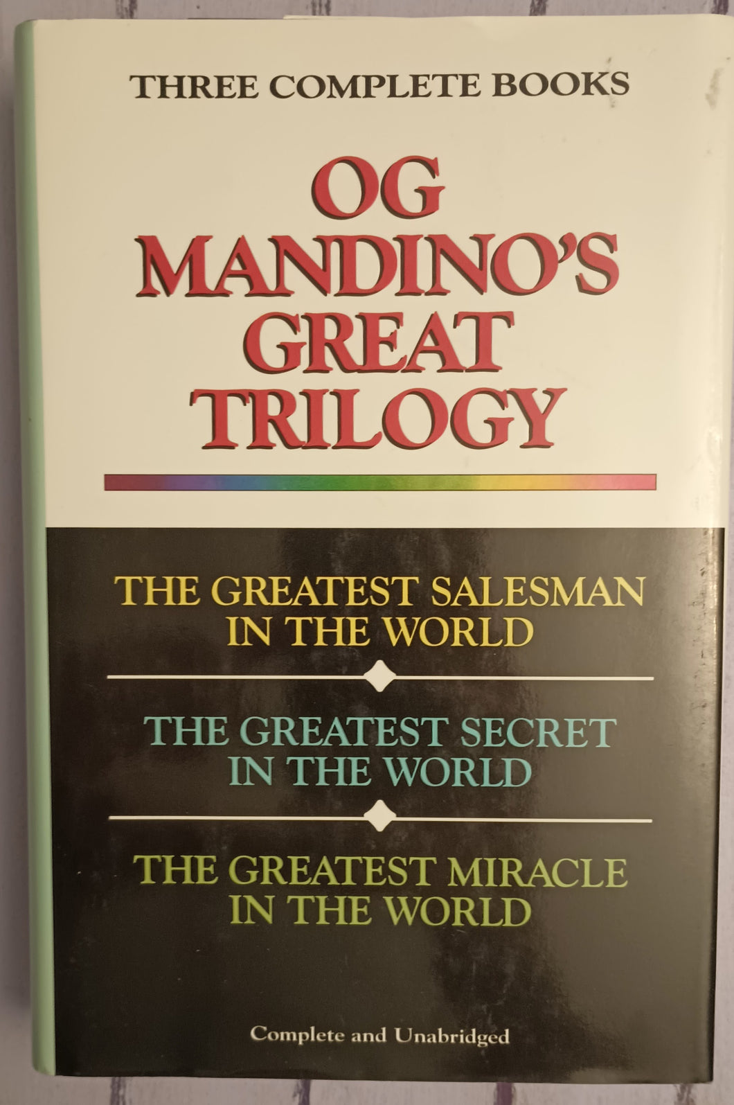 OG Mandino’s Great Trilogy