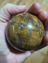 Load image into Gallery viewer, Petrified Wood Sphere
