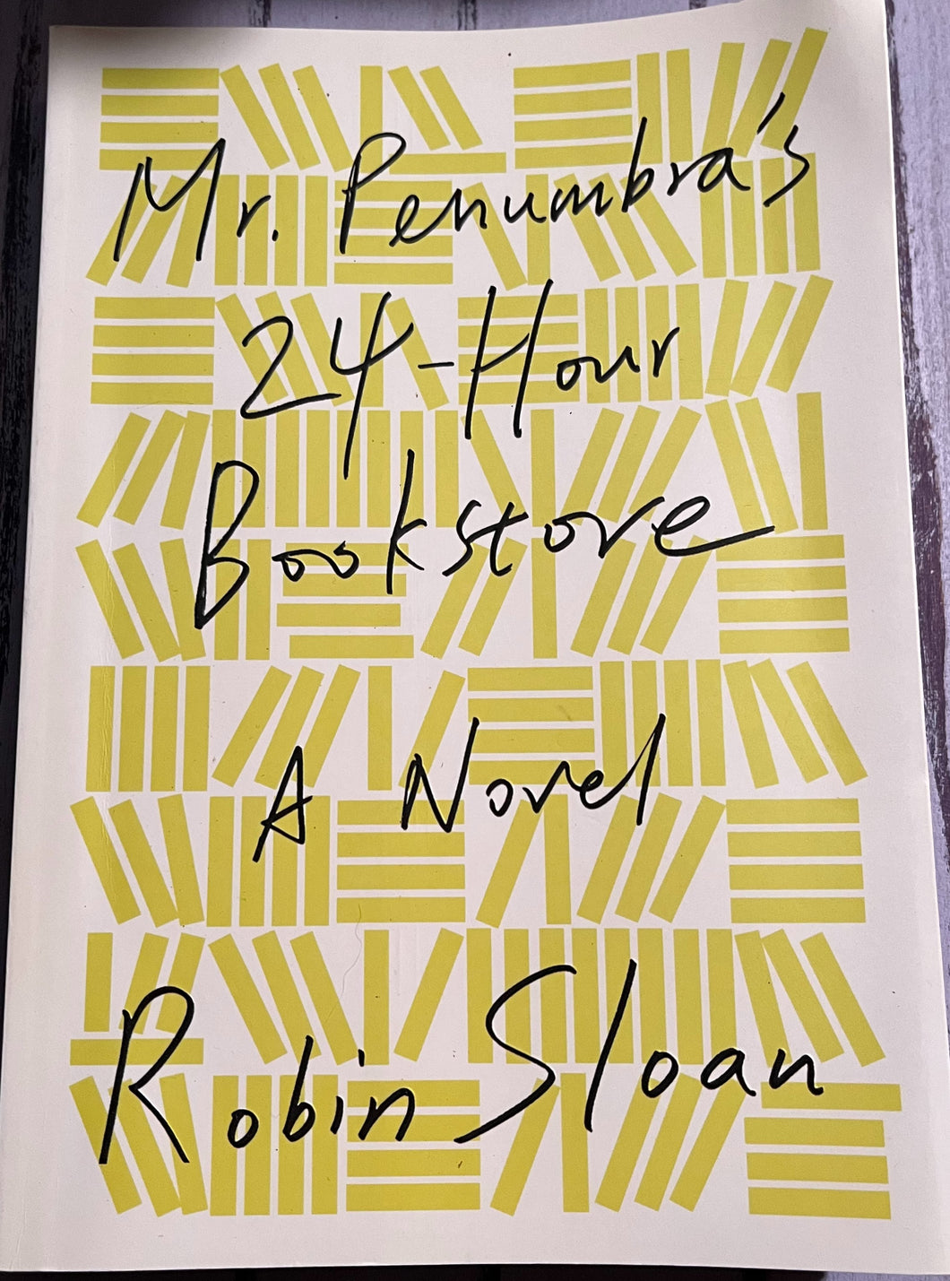 Mr. Penumbra's 24-Hour Bookstore