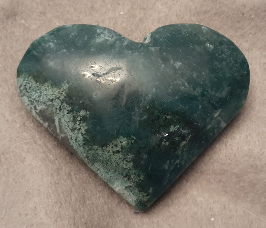 Green Moss Heart