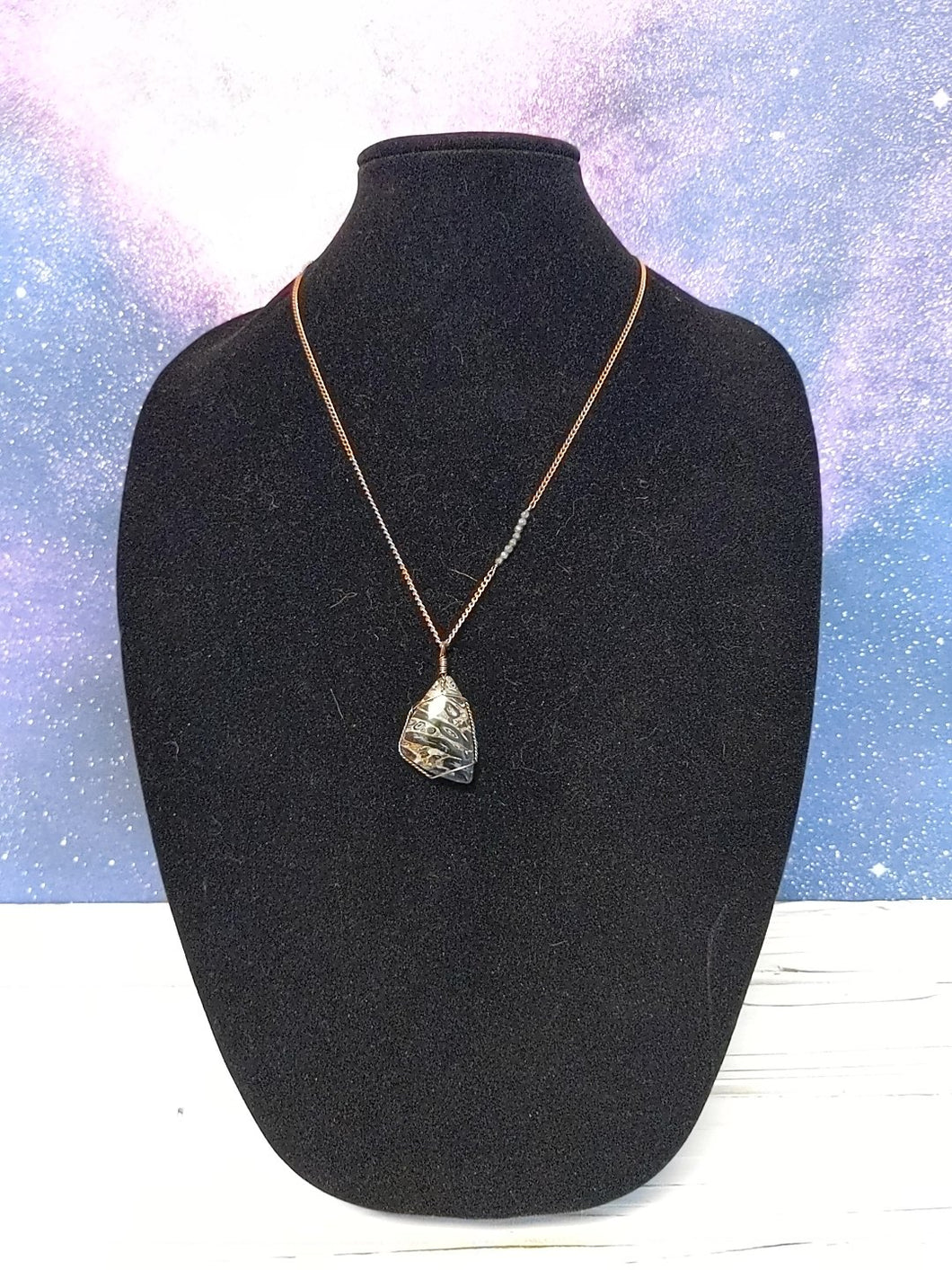 Petrified Palmwood Necklace