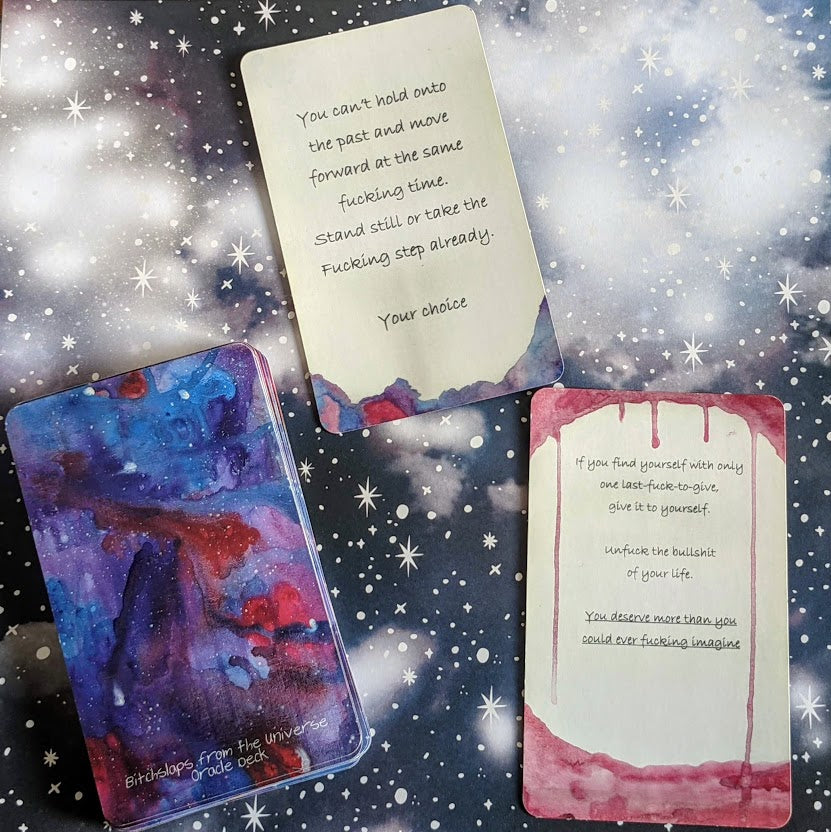 Bitchslaps from the Universe Oracle Deck