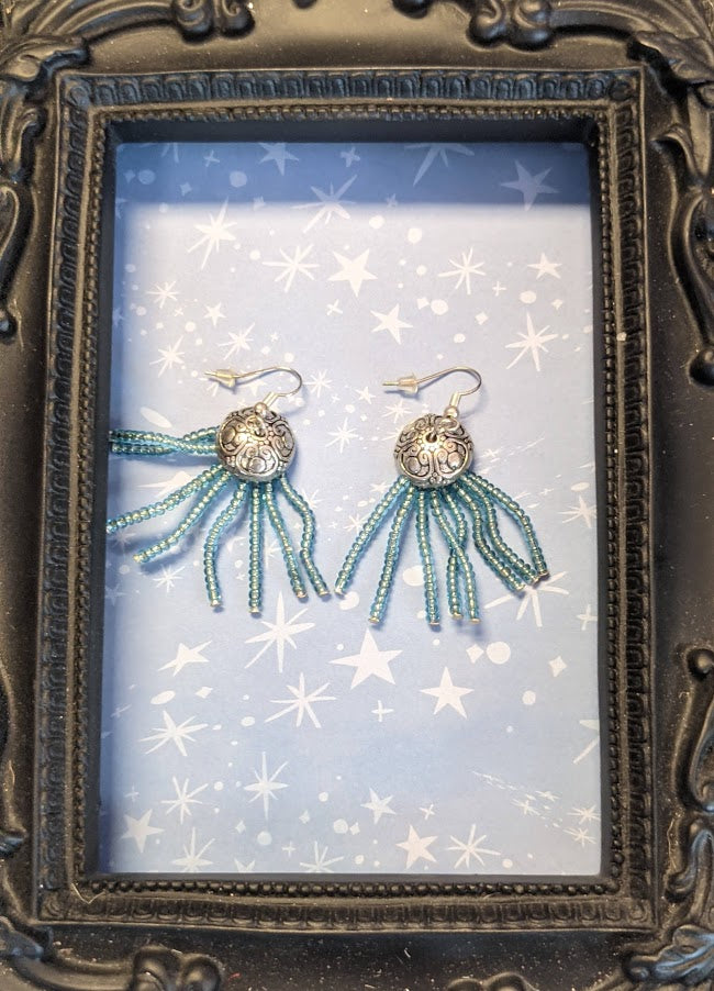 Jellyfish Handcrafted Earrings