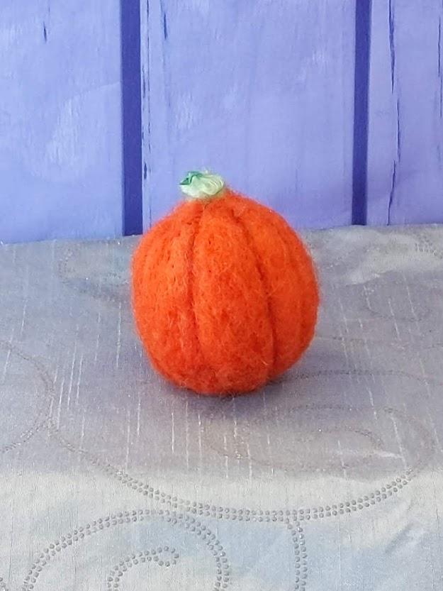 Handcrafted Felt Pumpkins