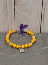 Load image into Gallery viewer, Yellow Wood Sun God Bracelet
